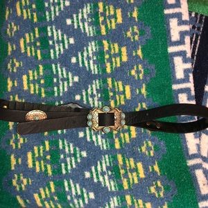 Urban outfitter black detailed belt